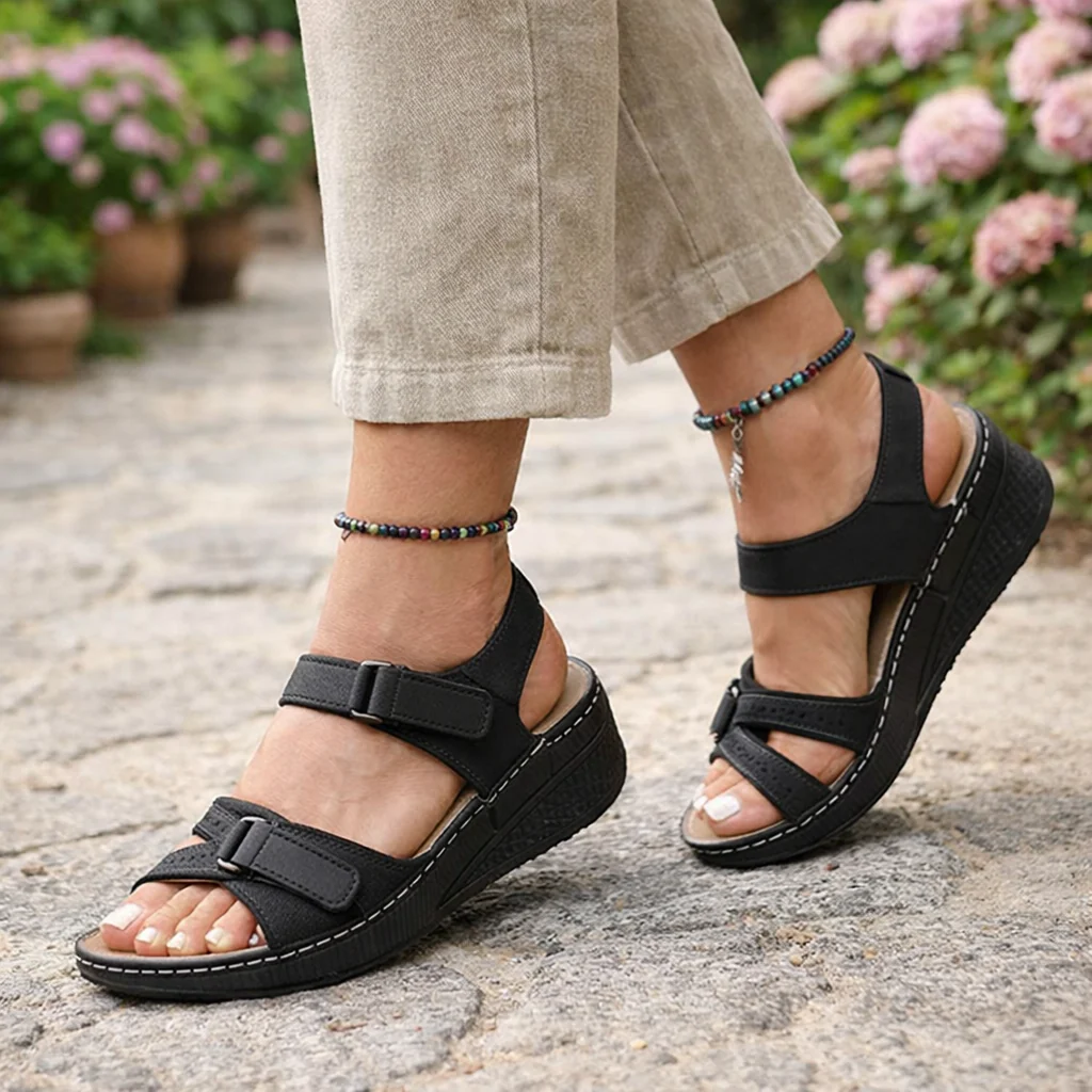 Sandales orthopédiques pour femmes | Lanières ajustables, soutien confortable - Image 3