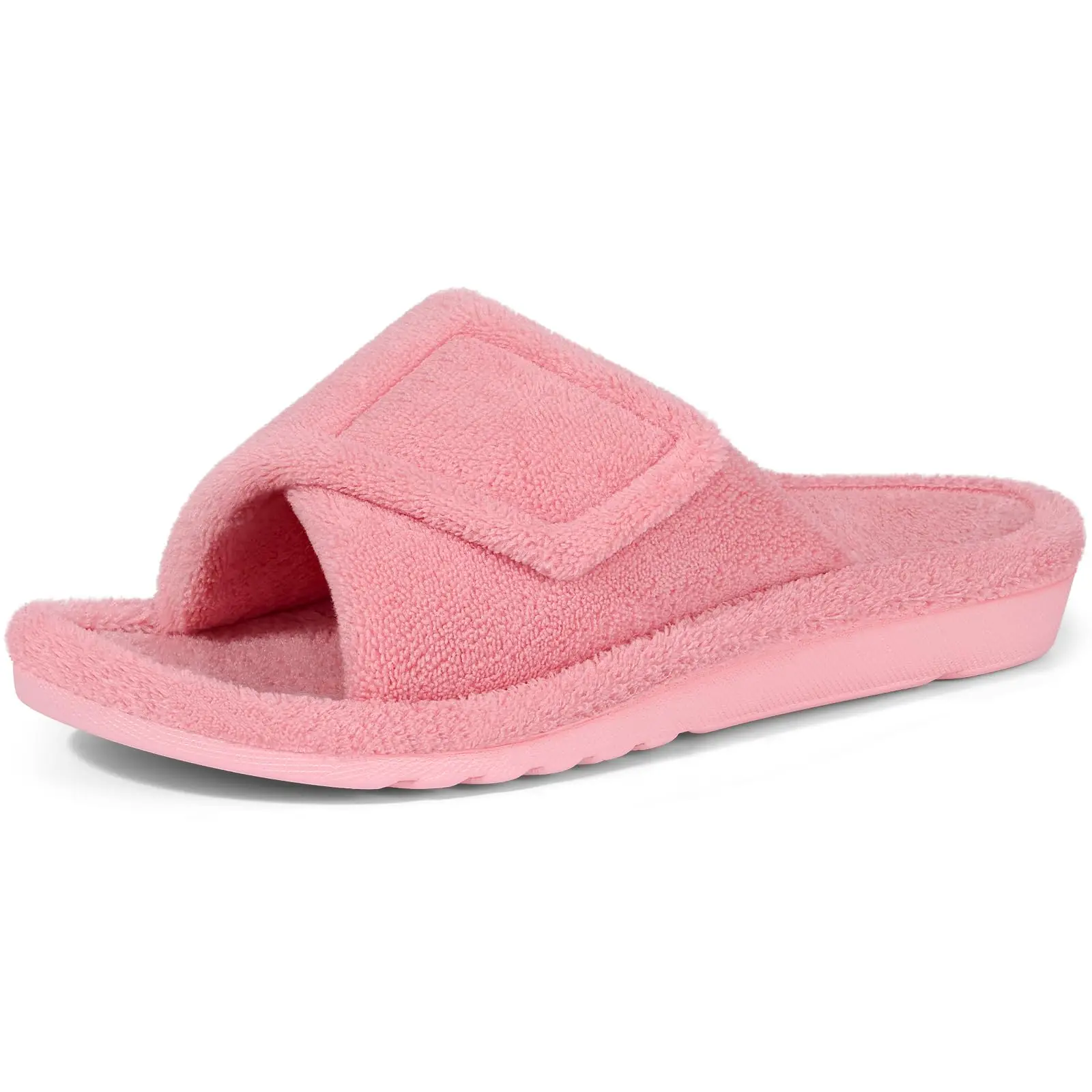 Pantoufles Orthopédiques Femme | Doublure Polaire | Fermeture Velcro - Image 7