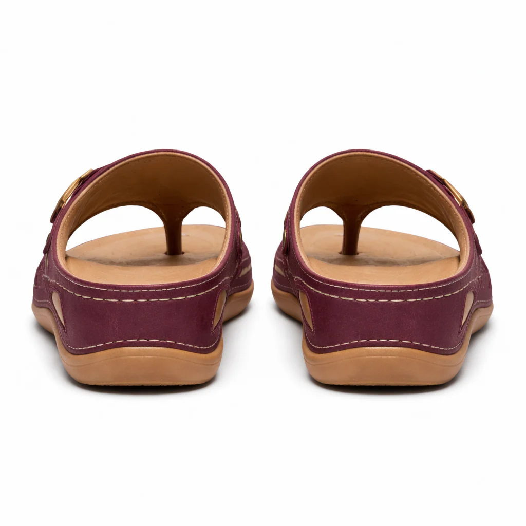 Sandales Orthopédiques Compensées Femme | Support Ergonomique, Design Élégant - Image 8
