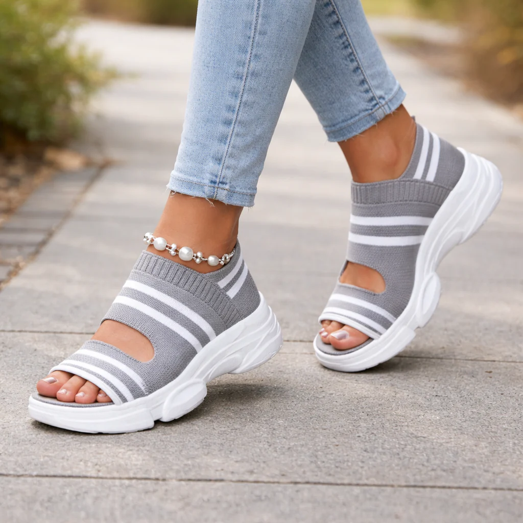 Sandales Compensées Femme | Légères, Élégantes | Confortables - Image 3