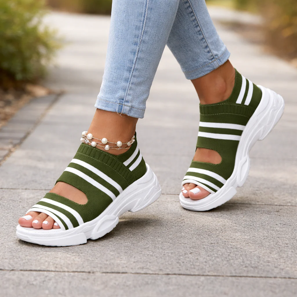Sandales Compensées Femme | Légères, Élégantes | Confortables - Image 4