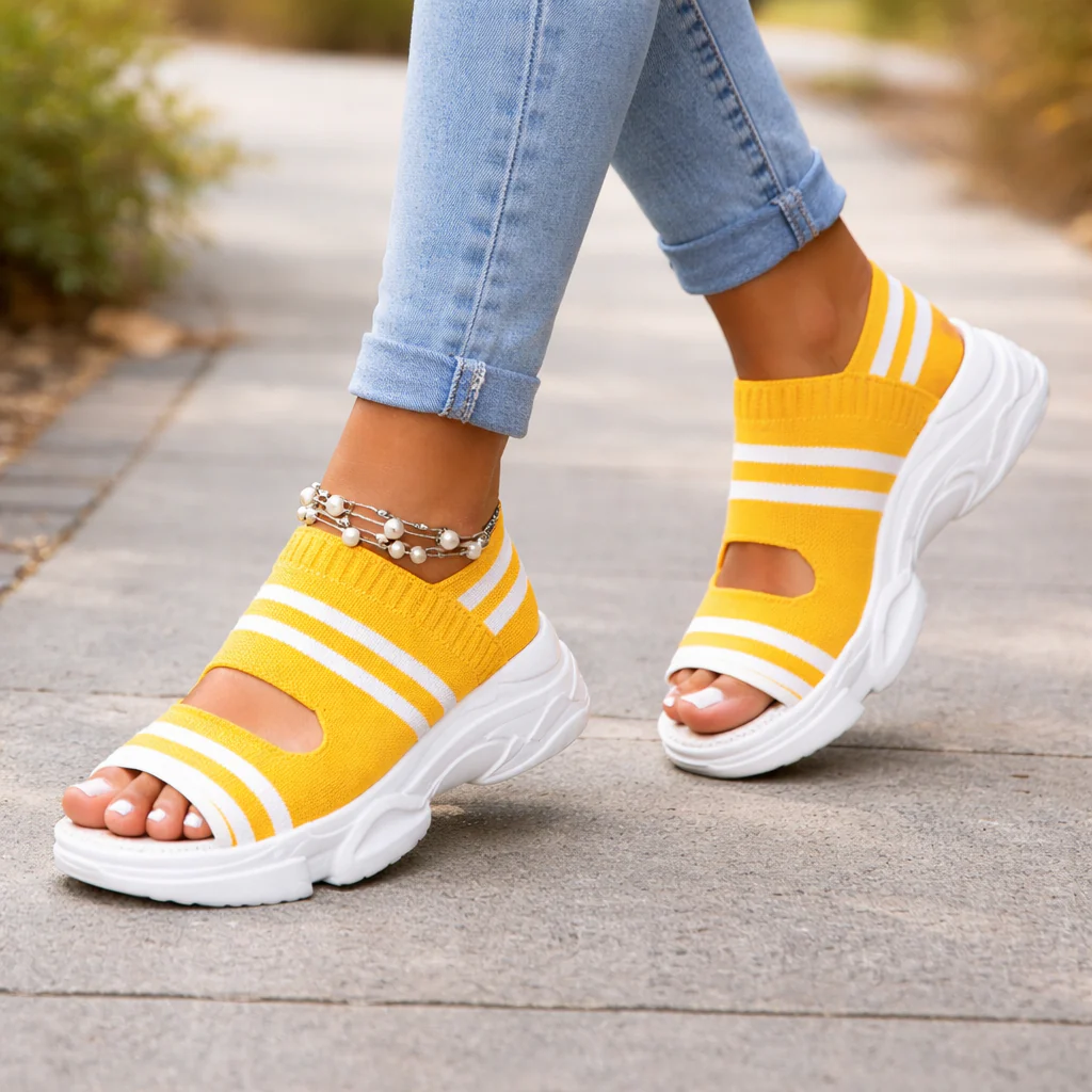 Sandales Compensées Femme | Légères, Élégantes | Confortables - Image 5