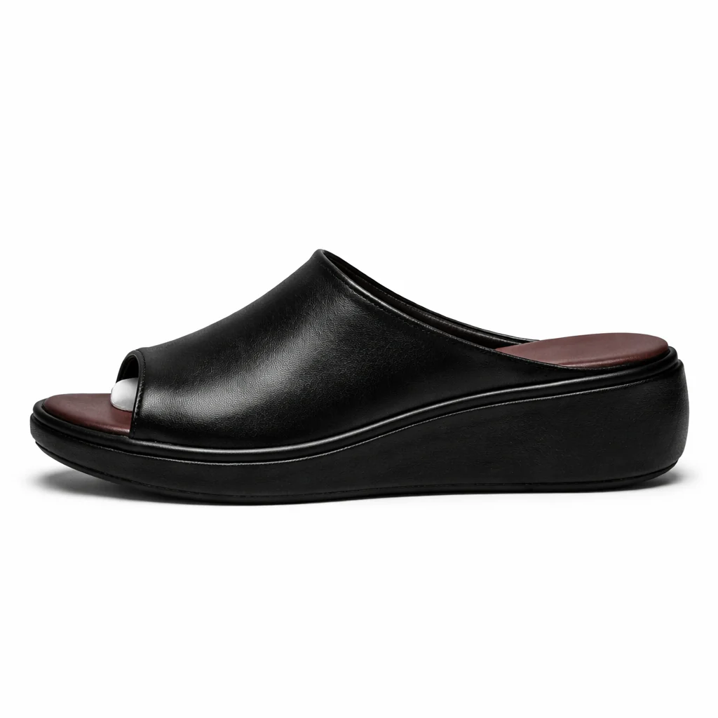 Sandales Compensées Femme | Bout Ouvert, Respirantes, Confortables - Image 6