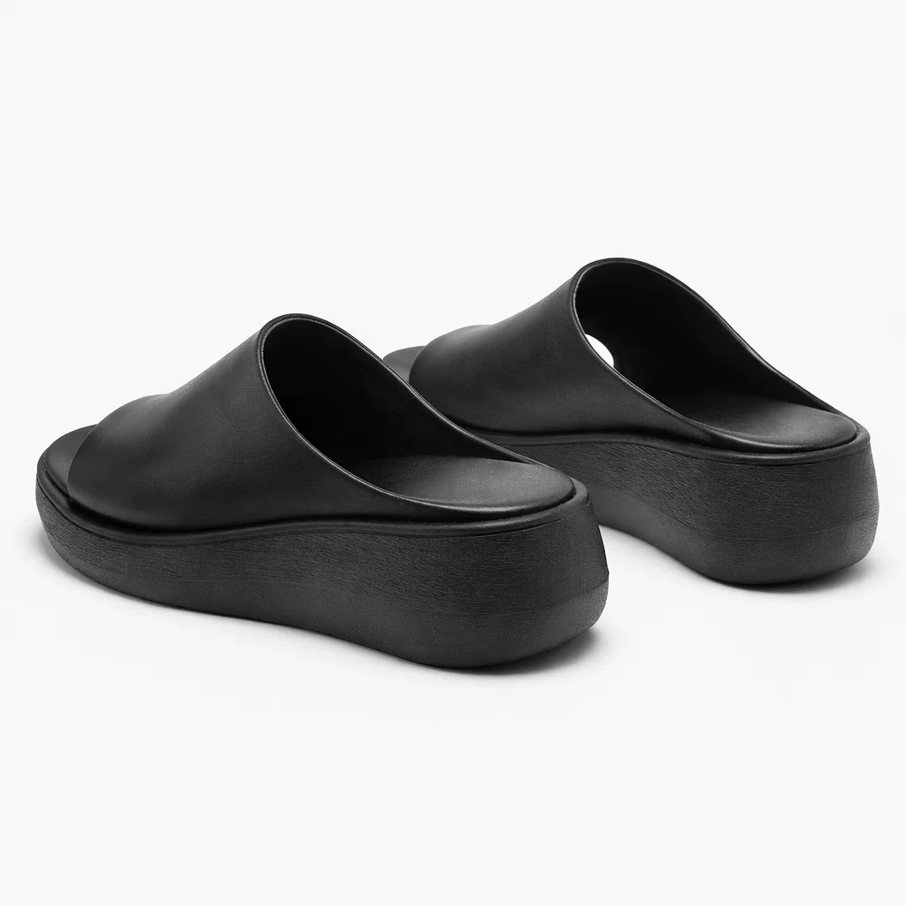 Sandales Compensées Femme | Bout Ouvert, Respirantes, Confortables - Image 7
