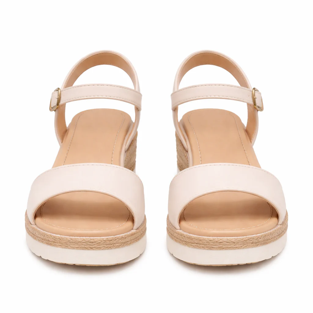 Sandales Compensées Femme | Confort Orthopédique | Boucle Ajustable - Image 6