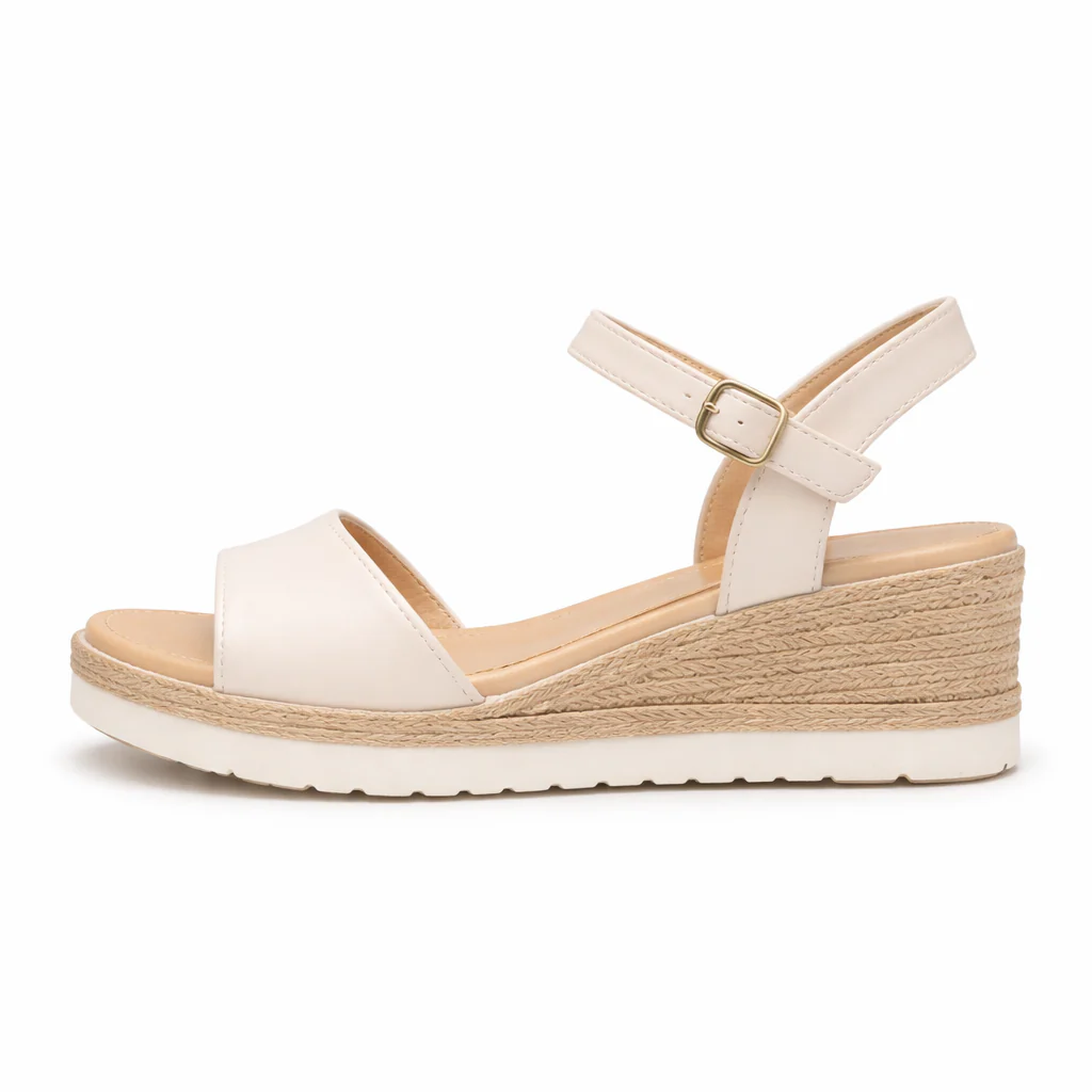 Sandales Compensées Femme | Confort Orthopédique | Boucle Ajustable - Image 7