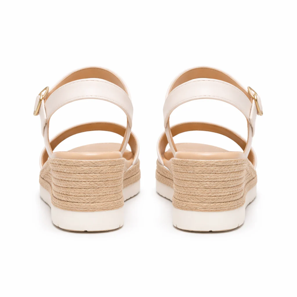 Sandales Compensées Femme | Confort Orthopédique | Boucle Ajustable - Image 8