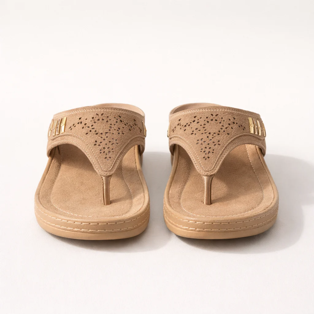 Sandales Compensées Femme | Tong | Semelle Confortable et Ergonomique - Image 6