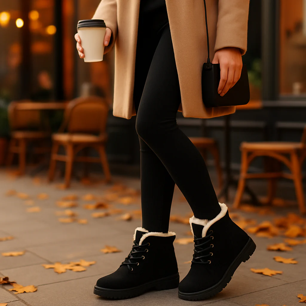 Yanah - Bottines Dames - Chaleureuses - Confortables - Image 2