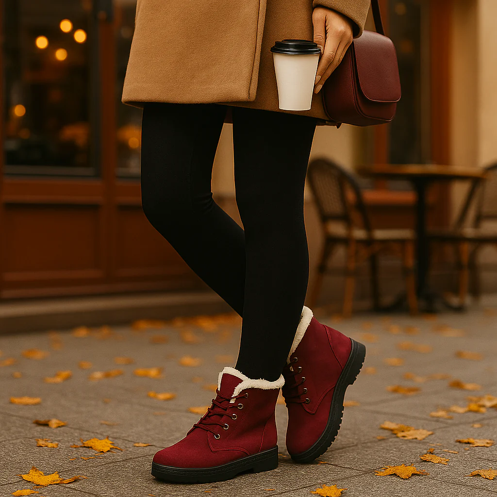 Yanah - Bottines Dames - Chaleureuses - Confortables - Image 3