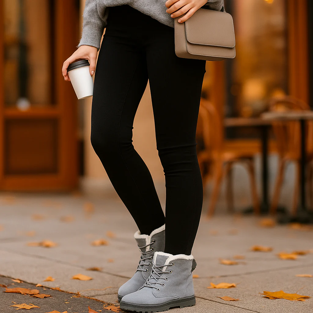 Yanah - Bottines Dames - Chaleureuses - Confortables - Image 4