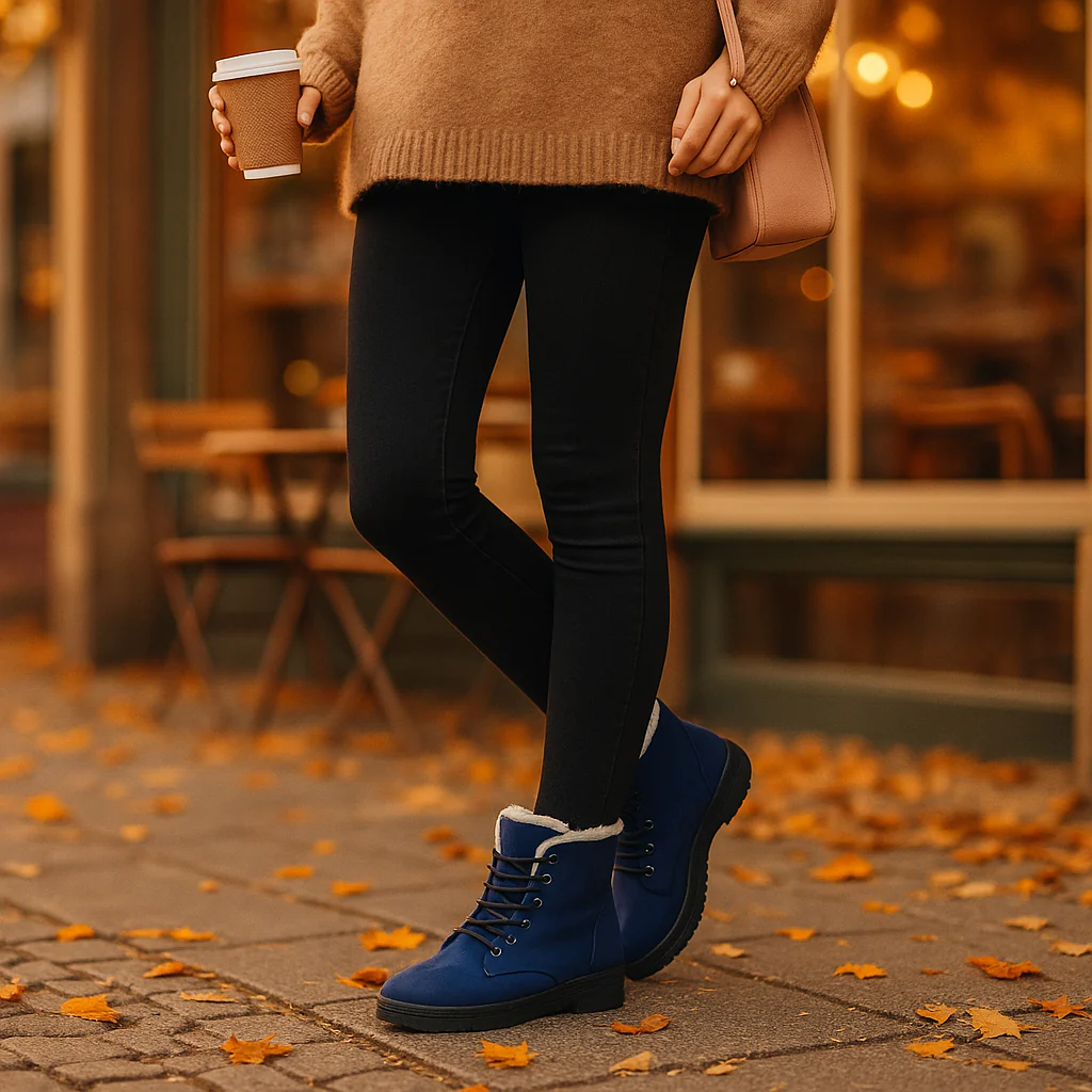 Yanah - Bottines Dames - Chaleureuses - Confortables - Image 5